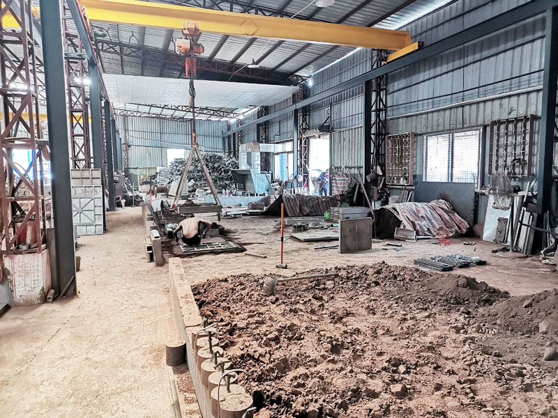 翻砂铸造厂房实景